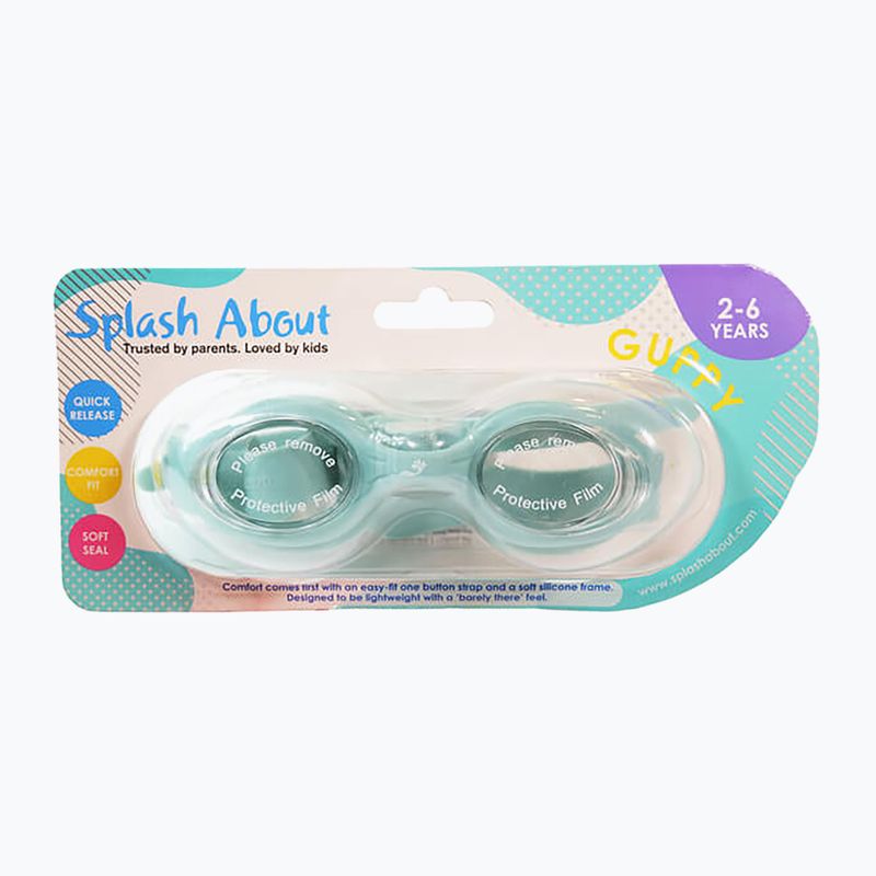 Gyerek úszószemüveg Splash About Guppy pistachio 7