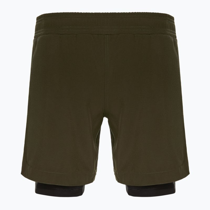 FUMETSU férfi edzőnadrág Origins Dual Layer khaki színű férfi edzőnadrág 2