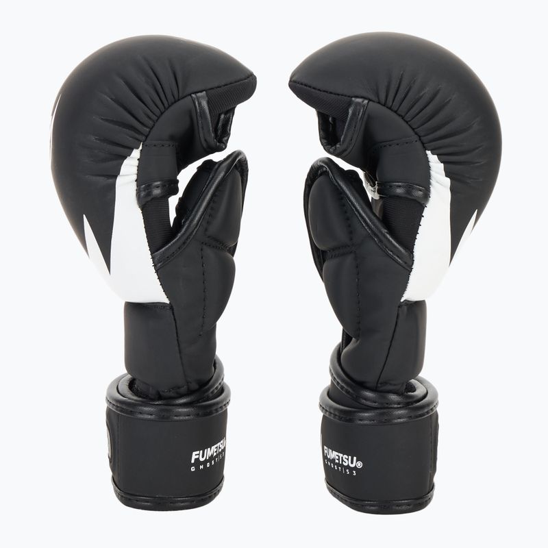 FUMETSU Ghost S3 Sparring MMA kesztyű fekete/ fehér 4
