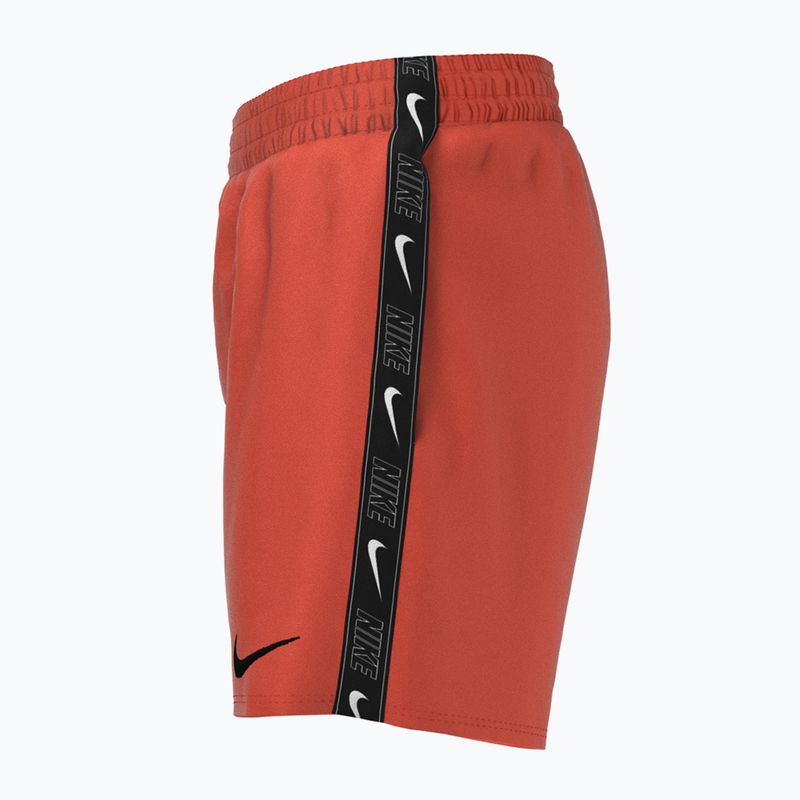 Férfi Nike Logo Tape 4'' Volley rövidnadrág piros NESSD794-620 6