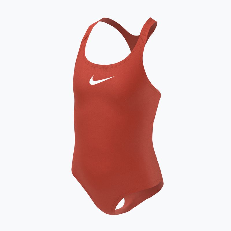 Nike Essential Racerback gyermek egyrészes fürdőruha piros NESSB711-620