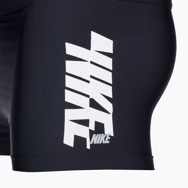 Férfi Nike Shift Square Leg úszó boxeralsó fekete NESSD638-001 4