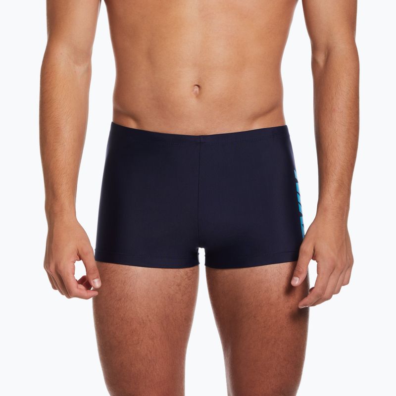 Férfi Nike Shift Square Leg úszóboxeralsó tengerészkék NESSD638-440 5