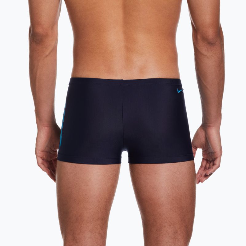 Férfi Nike Shift Square Leg úszóboxeralsó tengerészkék NESSD638-440 6
