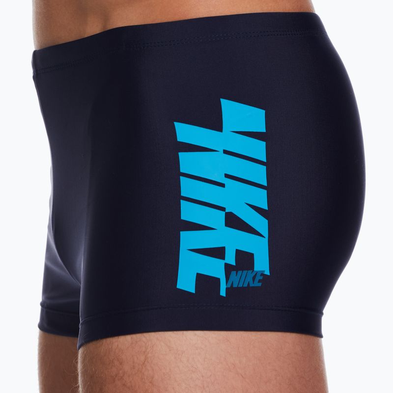 Férfi Nike Shift Square Leg úszóboxeralsó tengerészkék NESSD638-440 8