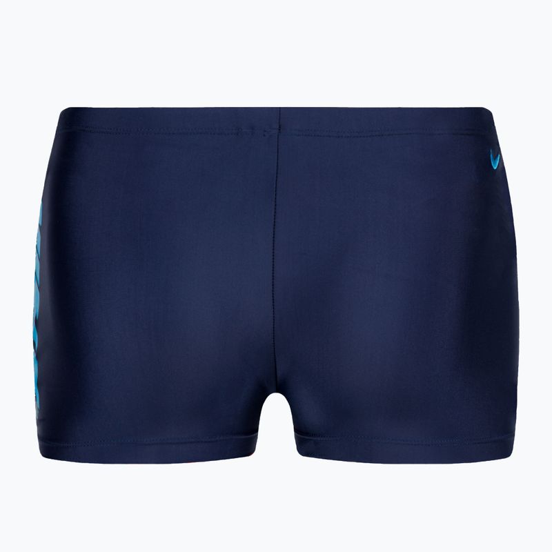 Férfi Nike Shift Square Leg úszóboxeralsó tengerészkék NESSD638-440 2