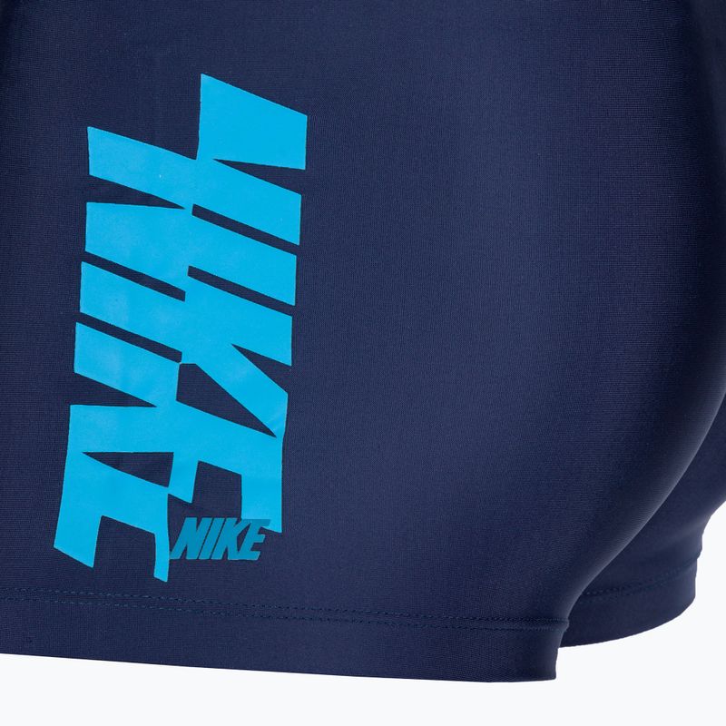 Férfi Nike Shift Square Leg úszóboxeralsó tengerészkék NESSD638-440 3