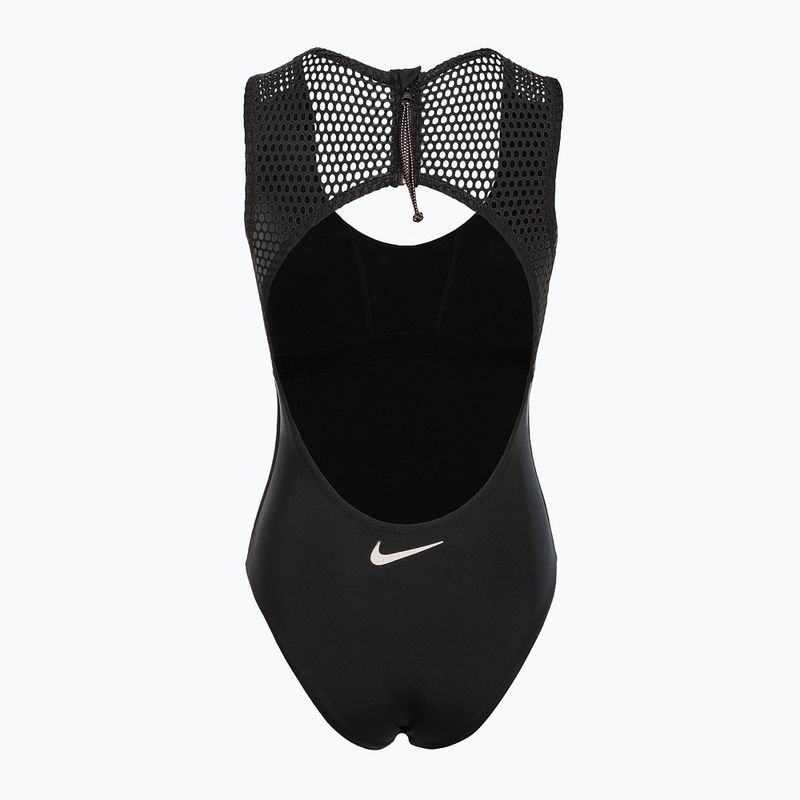 Nike Wild női egyrészes női fürdőruha fekete NESSD250-001 2