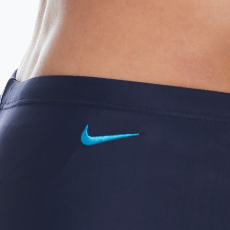 Férfi Nike Logo Square úszónadrág éjfekete tengerésznadrág 9