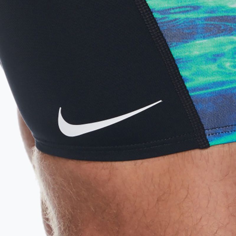 Férfi Nike Smoke Jammer fürdőruha kék zöld 10