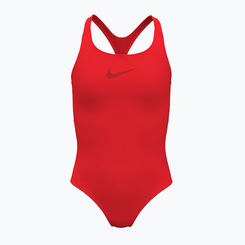 Gyermek egyrészes fürdőruha Nike Essential Racerback light crimson 4