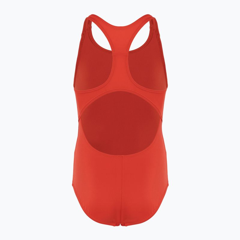 Gyermek egyrészes fürdőruha Nike Essential Racerback light crimson 2