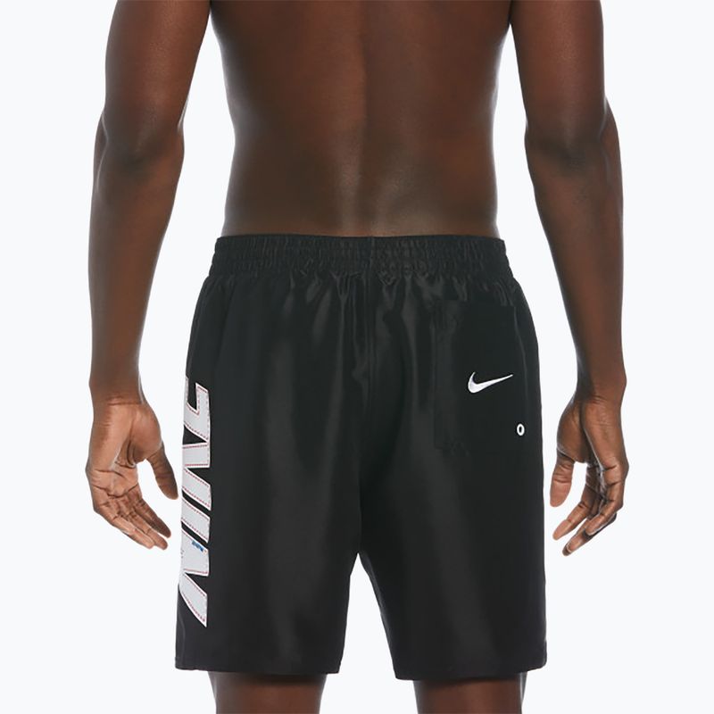 Férfi úszónadrág  Nike Big Block 7" Volley black 6