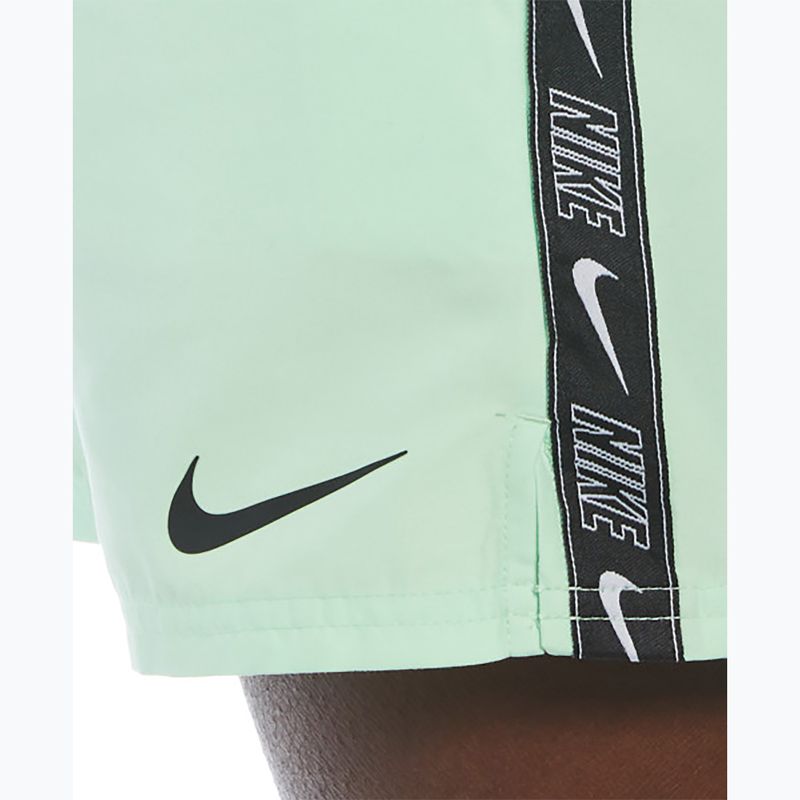 Férfi úszónadrág  Nike Logo Tape 5" Volley vapor green 9