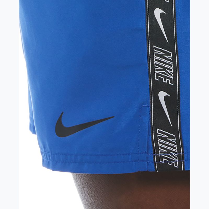 Férfi úszónadrág  Nike Logo Tape 5" Volley game royal 9