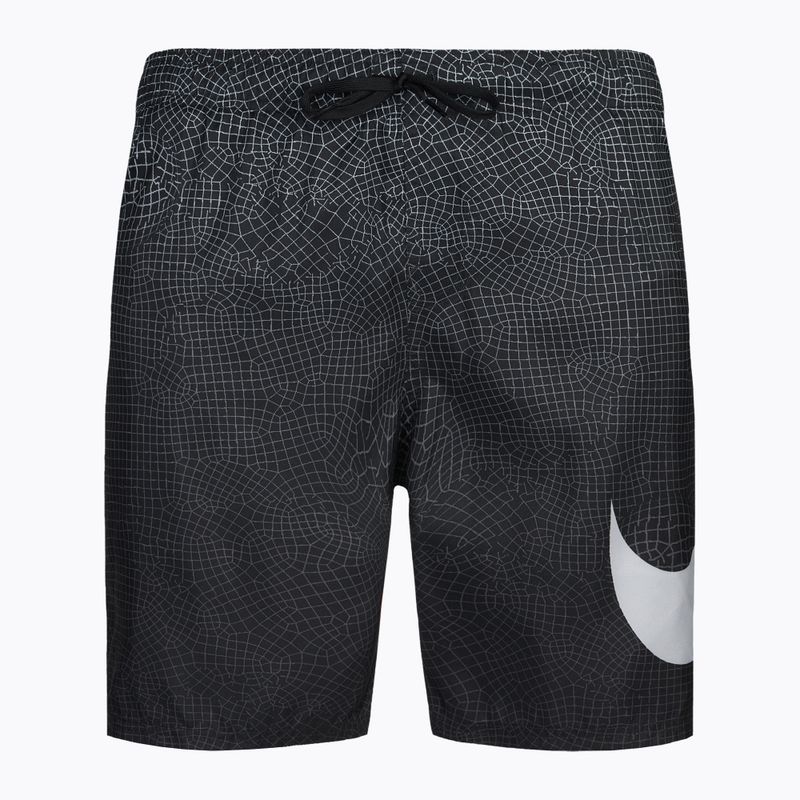 Férfi úszónadrág  Nike Grid Swoosh Breaker 9" Volley black