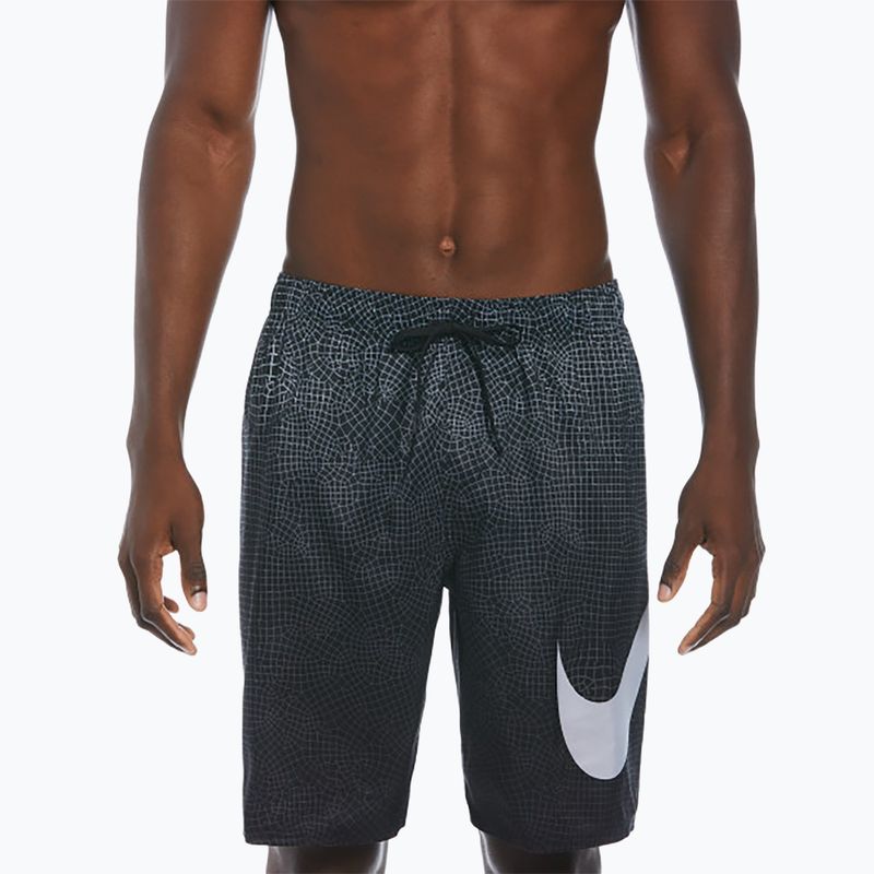 Férfi úszónadrág  Nike Grid Swoosh Breaker 9" Volley black 5
