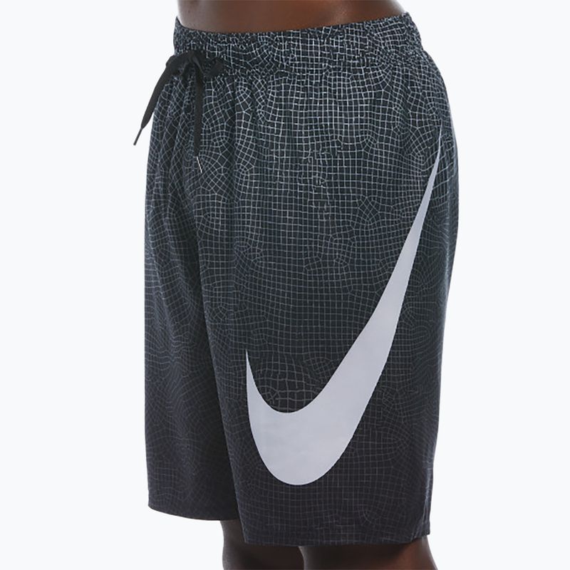 Férfi úszónadrág  Nike Grid Swoosh Breaker 9" Volley black 7