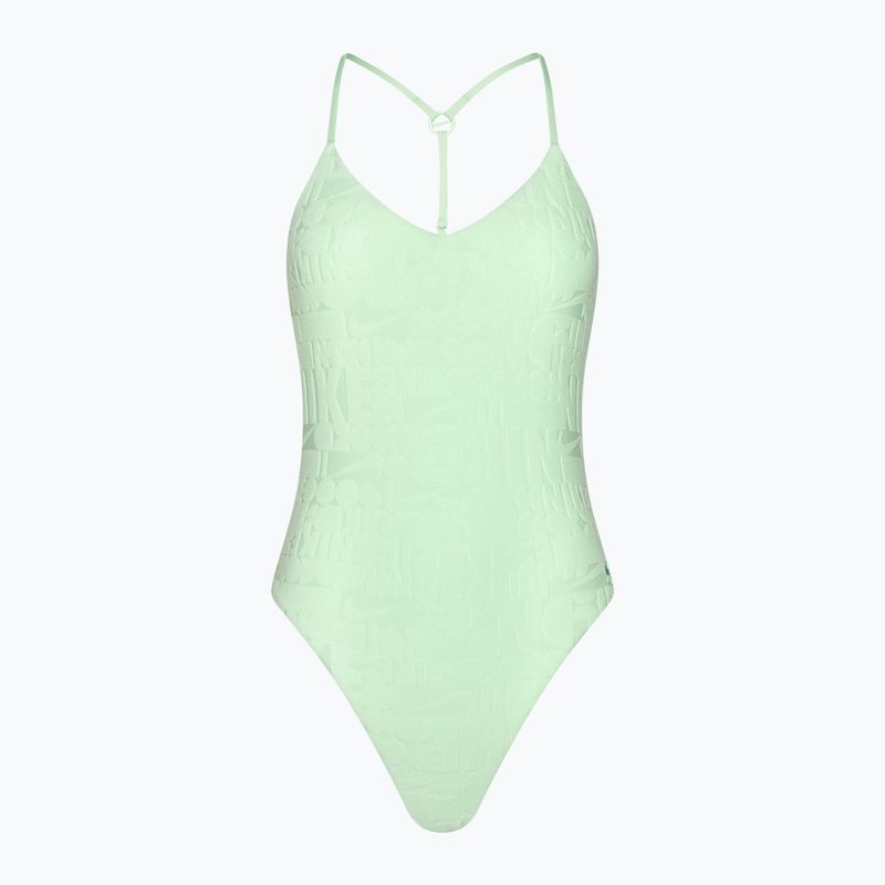 Női egyrészes fürdőruha Nike Retro Flow Terry vapor green
