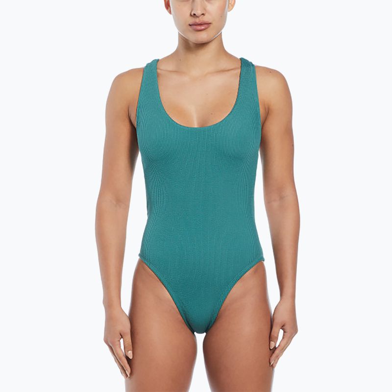 Nike Elevated Essential Pucker Crossback egyrészes fürdőruha bicoastal bicolor 4