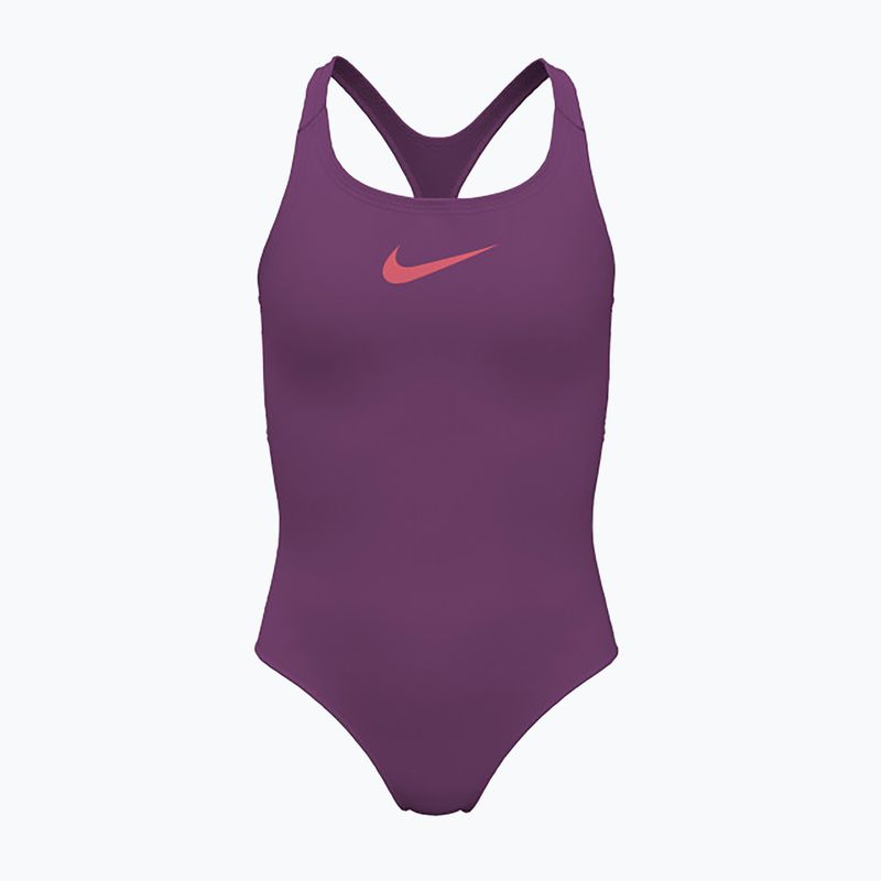 Gyerek fürdőruha Nike Essential Racerback hot fuchsia