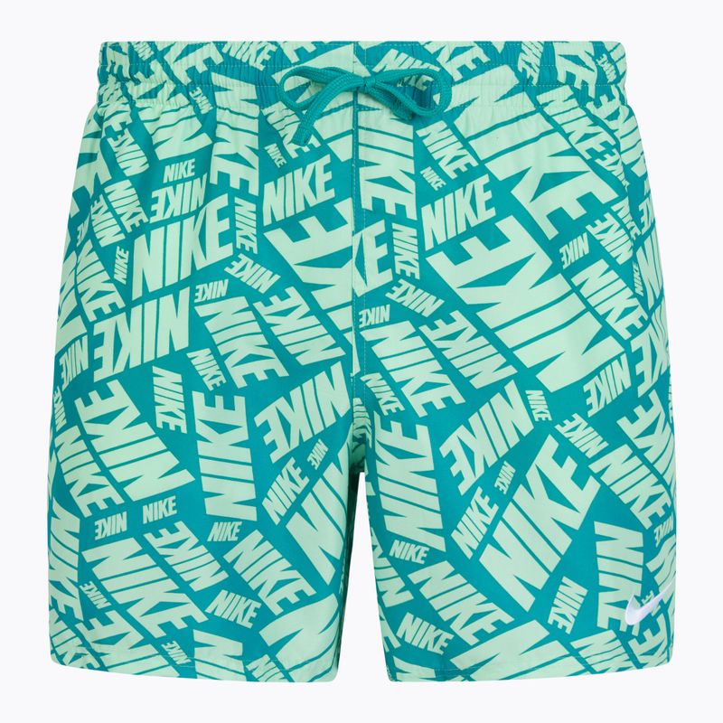 Férfi fürdőnadrág Nike Tossed 5" Volley vapor green