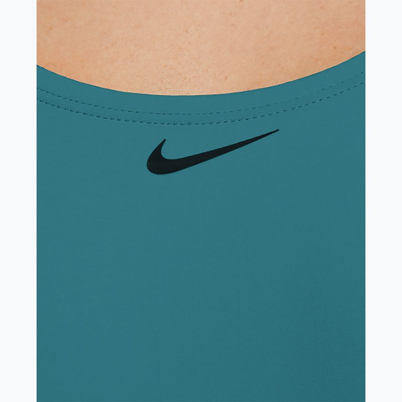 Női egyrészes fürdőruha Nike Logo Tape Fastback dusty cactus 3