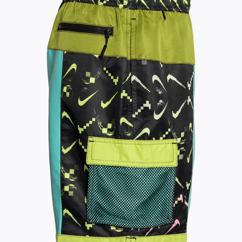 Férfi úszónadrág  Nike Voyage ColorBlock Best Of 7" Volley cool multi 4