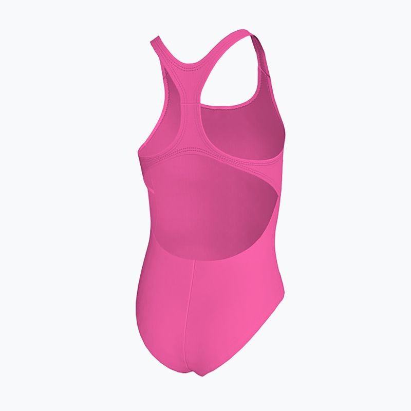 Nike Essential Racerback hyber rózsaszínű egyrészes gyermek fürdőruha 2