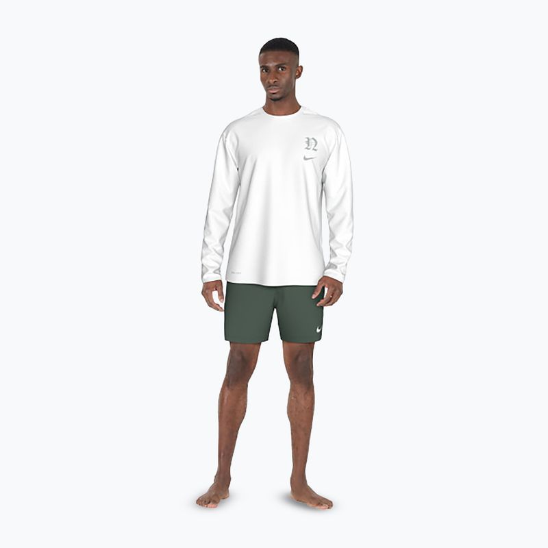 Férfi Nike Luxe Letter Hydroguard hosszú ujjú fehér 2