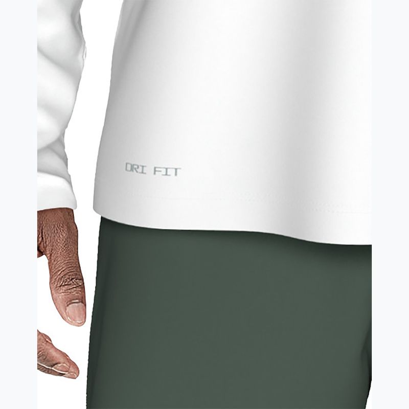 Férfi Nike Luxe Letter Hydroguard hosszú ujjú fehér 6