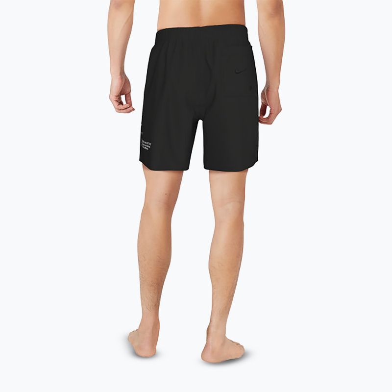 Férfi Nike Specs 7" úszógatya Fekete röplabda 7