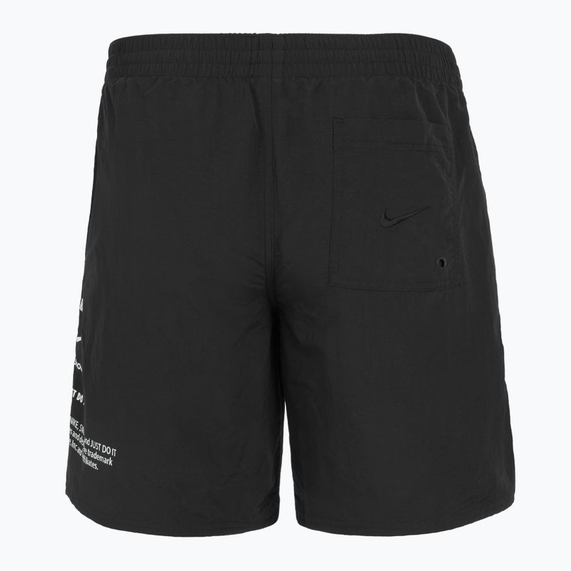 Férfi Nike Specs 7" úszógatya Fekete röplabda 2