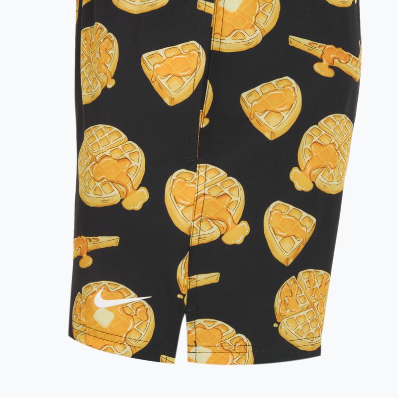 Férfi Nike Multi Print 5" Volley úszónadrág fekete 3