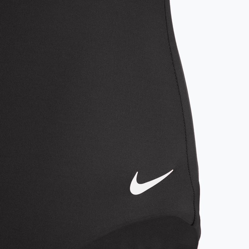Női egyrészes fürdőruha Nike Essential Asymmetrical fekete 3