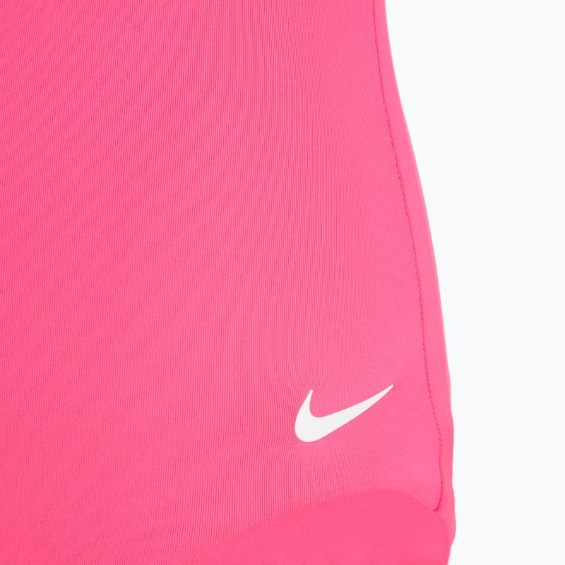 Női egyrészes fürdőruha Nike Essential Asymmetrical hyper rózsaszínű 3