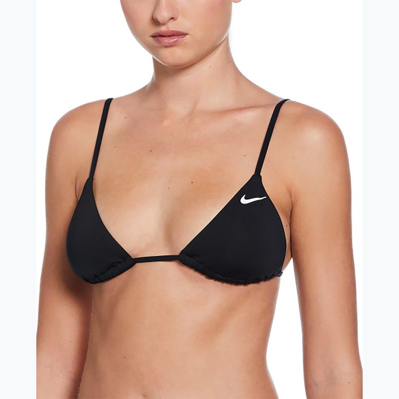 Nike Essential Triangle Bikini fürdőruha felső fekete