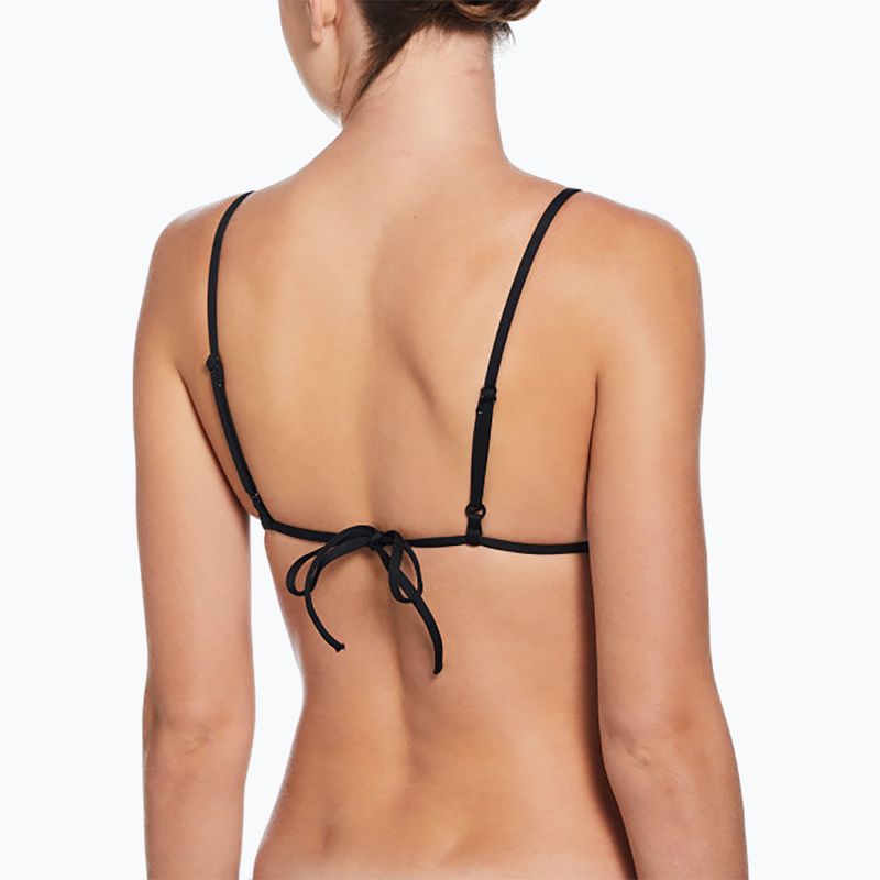 Nike Essential Triangle Bikini fürdőruha felső fekete 3