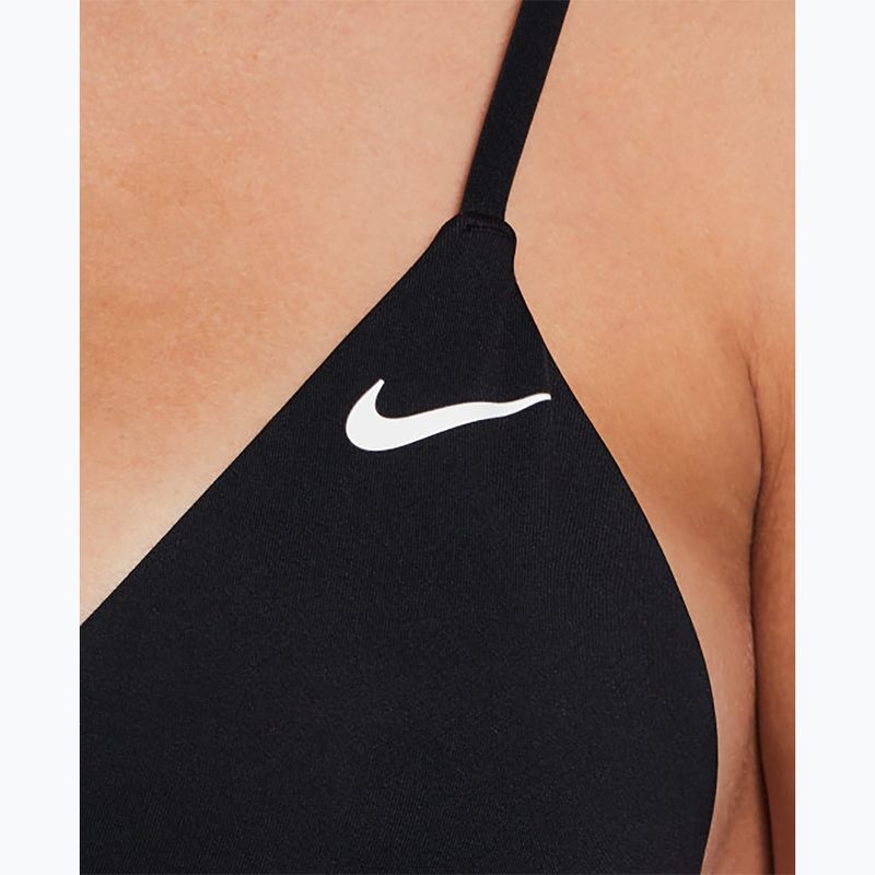 Nike Essential Triangle Bikini fürdőruha felső fekete 4