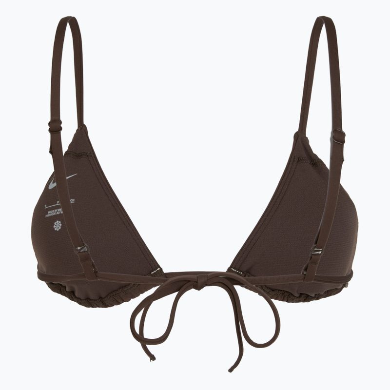 Nike Essential Triangle Bikini fürdőruha felső barokk barna 2