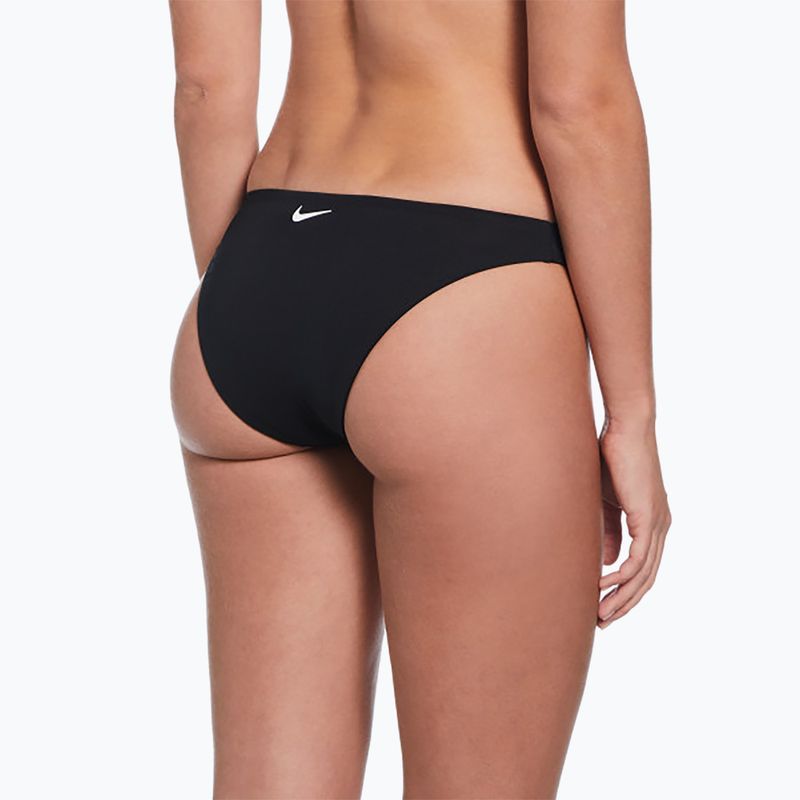 Női kétrészes fürdőruha Nike Essential Bralette Bikini fekete 5
