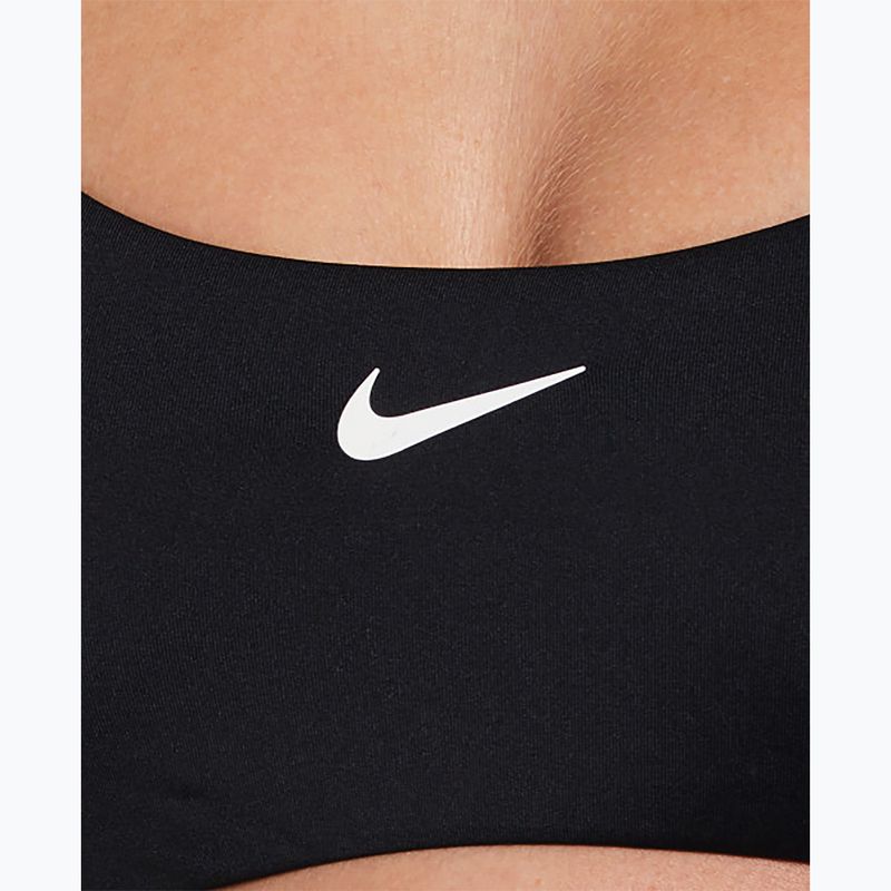 Női kétrészes fürdőruha Nike Essential Bralette Bikini fekete 6