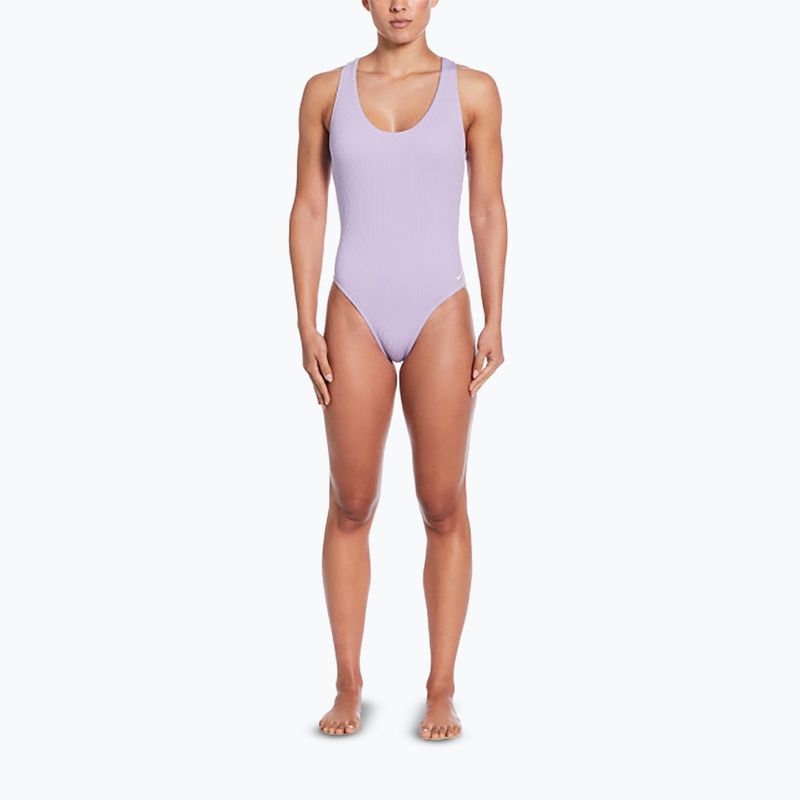 Nike Elevated Essential Crossback hortenziák női egyrészes fürdőruha 2