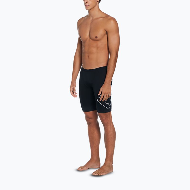 Férfi Nike Hydrastrong Swim Jammer fekete 2
