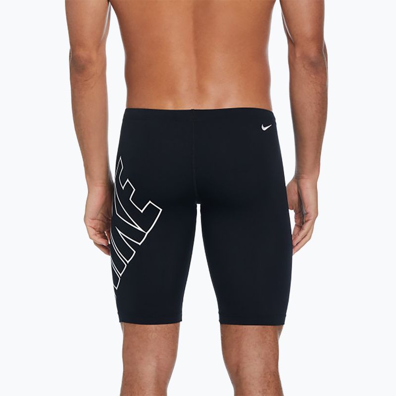 Férfi Nike Hydrastrong Swim Jammer fekete 3