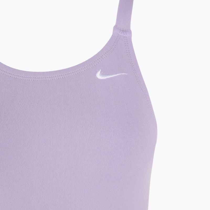 Női egyrészes fürdőruha Nike Hydrastrong Solid Fastback hortenziák 3
