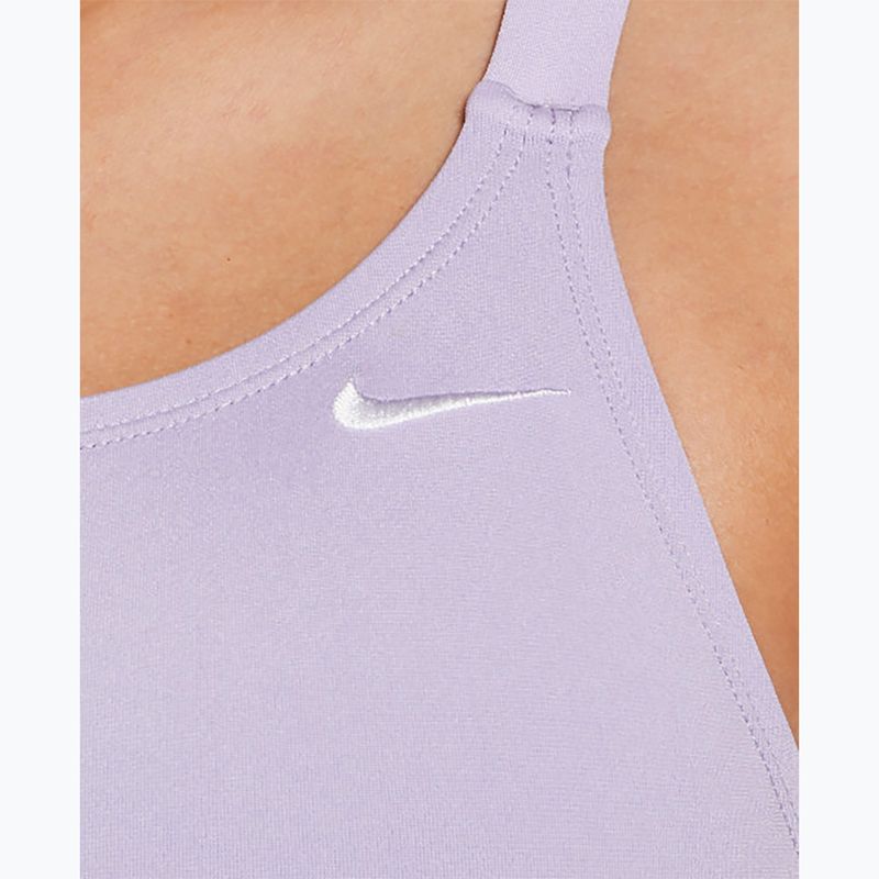 Női egyrészes fürdőruha Nike Hydrastrong Solid Fastback hortenziák 4