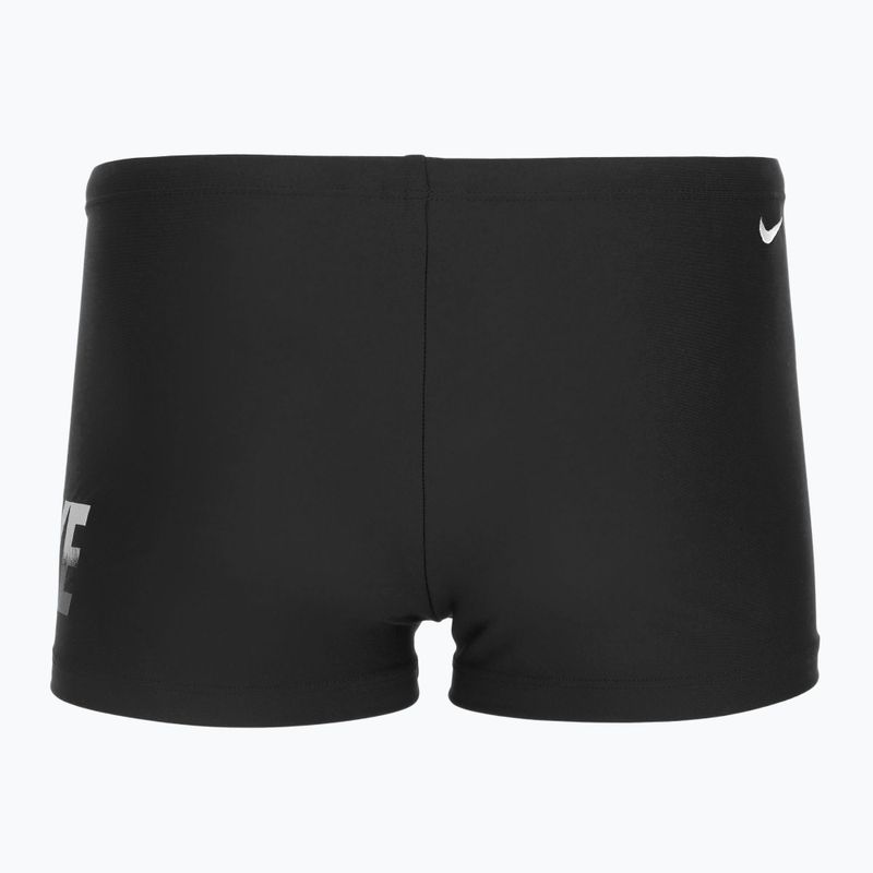 Férfi Nike Ocean Merge Square Leg úszó boxeralsó fekete 2