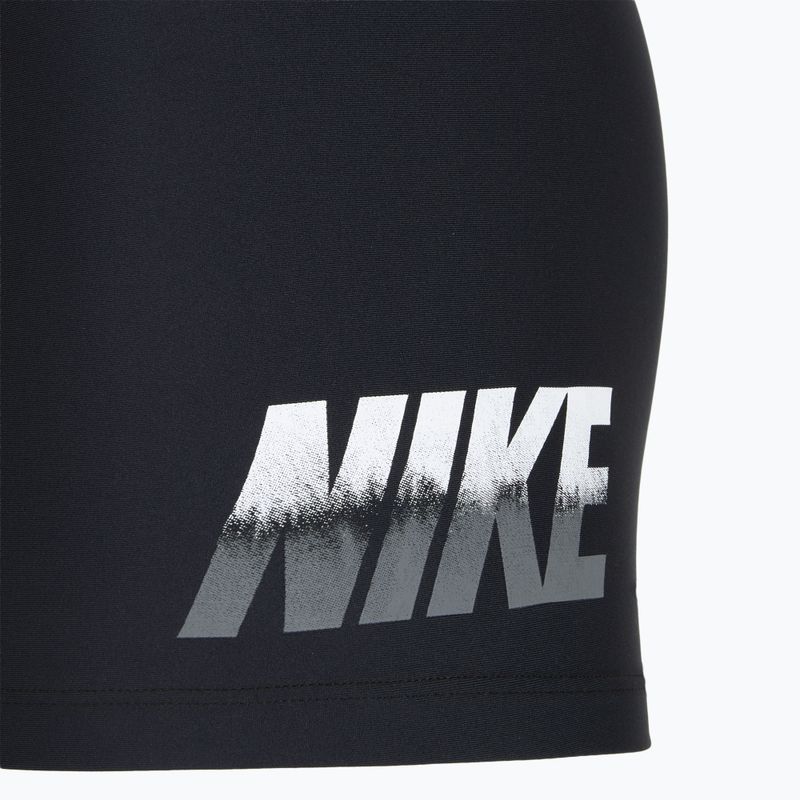 Férfi Nike Ocean Merge Square Leg úszó boxeralsó fekete 3