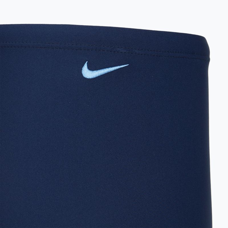 Férfi Nike Ocean Merge Square Leg úszó boxeralsó éjfekete tengerészkék 4